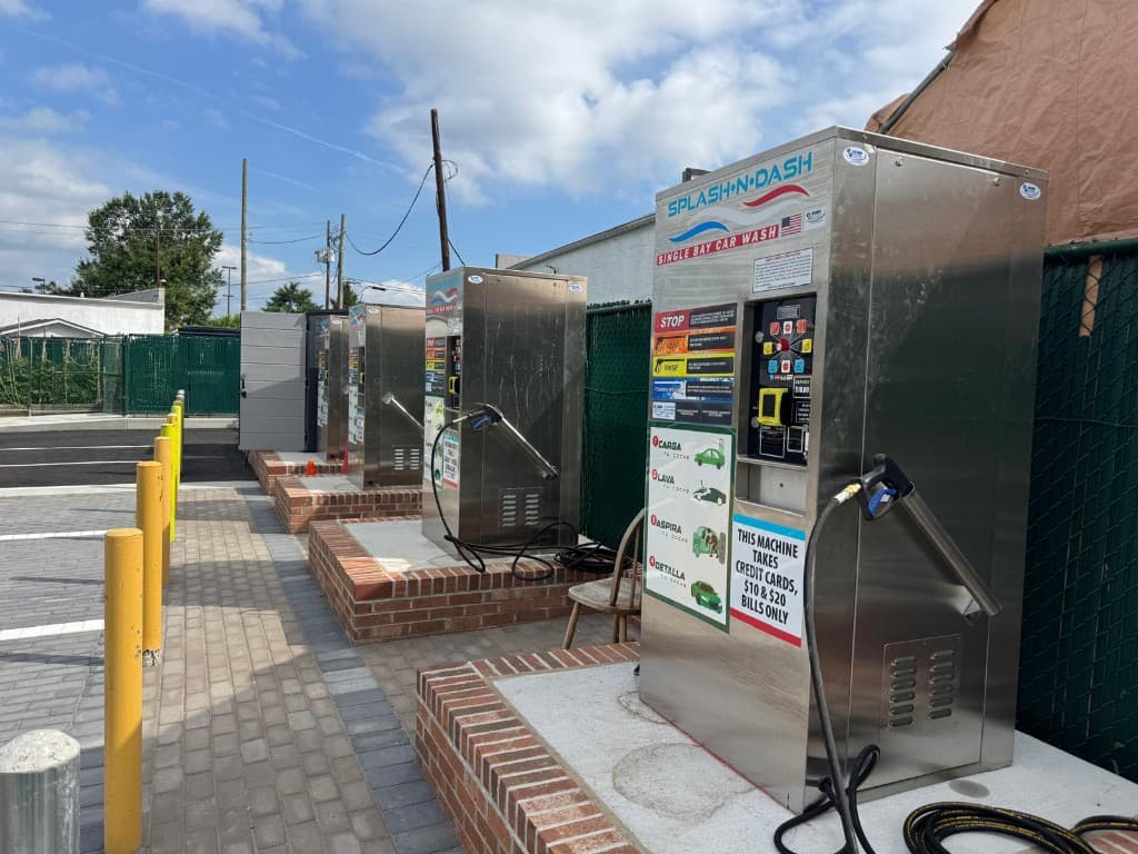 CleanRide wash and vacuum stations